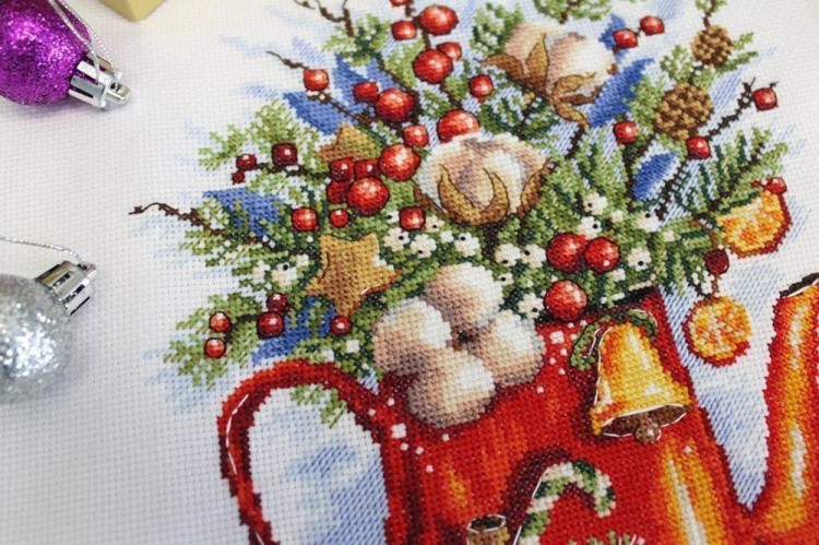 Набор для вышивания «Праздничное чаепитие» — картинка 3