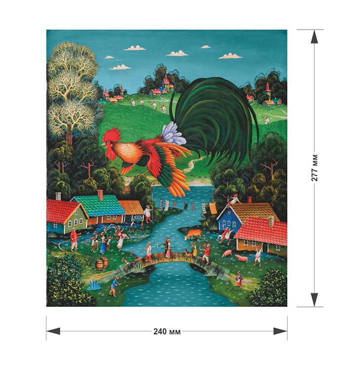 Деревянные пазлы DAVICI «Доброе утро» — картинка 2