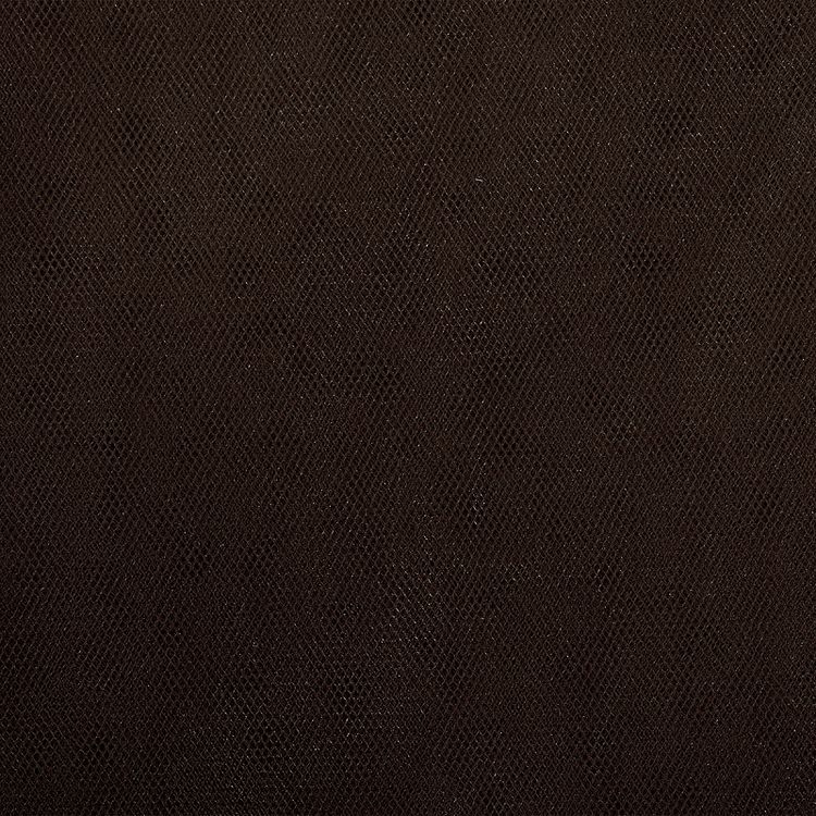 Еврофатин мягкий матовый Hayal Tulle, 5 м, ширина 300 см, 100% полиэстер, цвет: шоколадный, Hayal — картинка 3