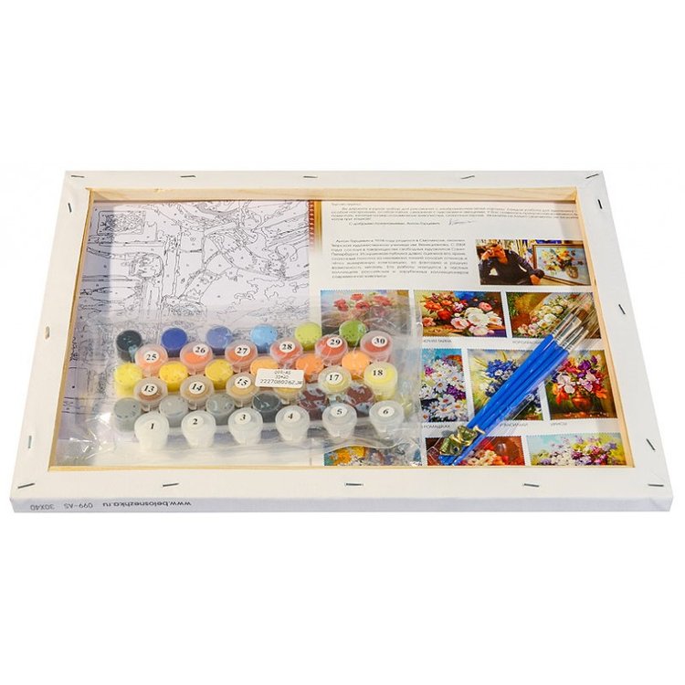 Картина по номерам «Мелодия ночи» — картинка 3