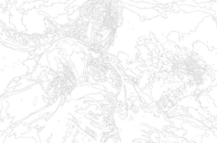 Картина по номерам «Dark Souls Дарк Соулс: Хранительница огня» — картинка 3