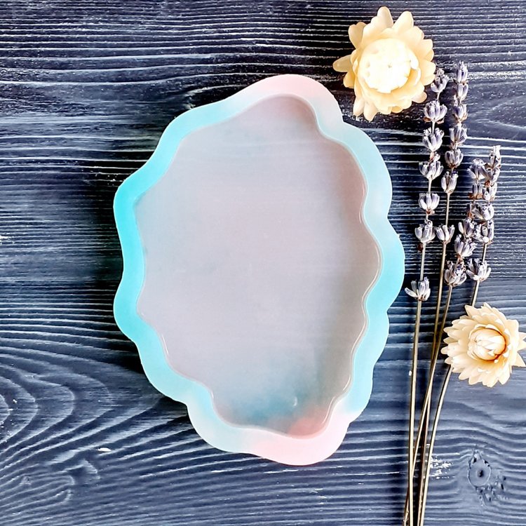 Жеода овальная, модель №7 - Силиконовый молд MyMold — картинка 3