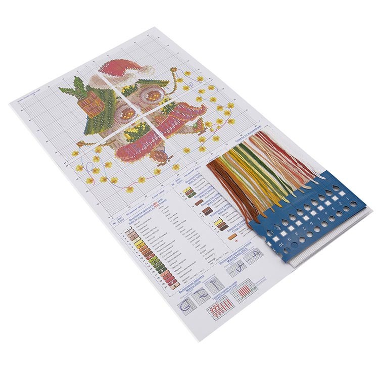 Набор для вышивания «Домик. Огонёк» — картинка 2