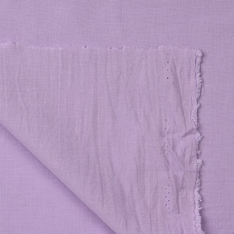 Ткань Хлопок крэш, 5 м х 150 см, 90 г/м², цвет: сиреневый, TBY — картинка 5