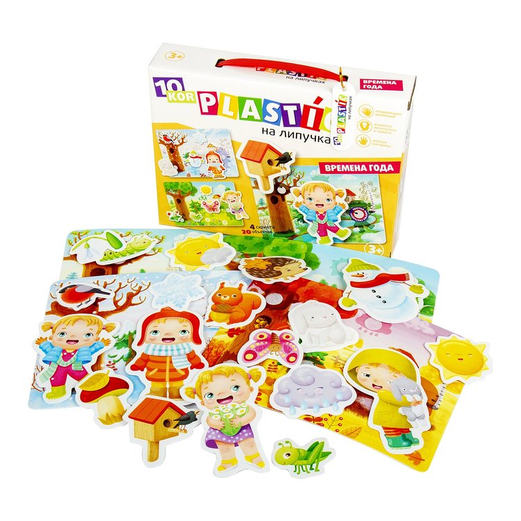 Пластик на липучках «Времена года» — картинка 3