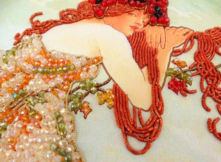 Набор вышивки хрустальными камнями «Лето» — картинка 9