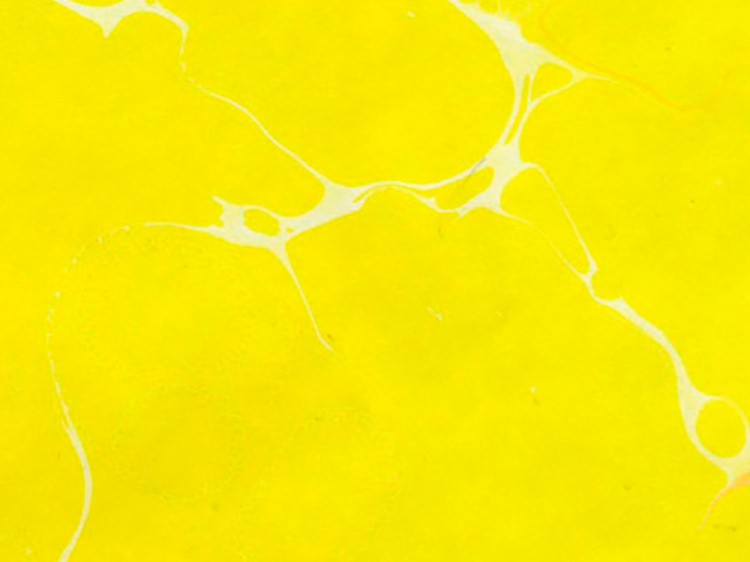 Краска для эбру желтая 30 мл, Karin — картинка 4