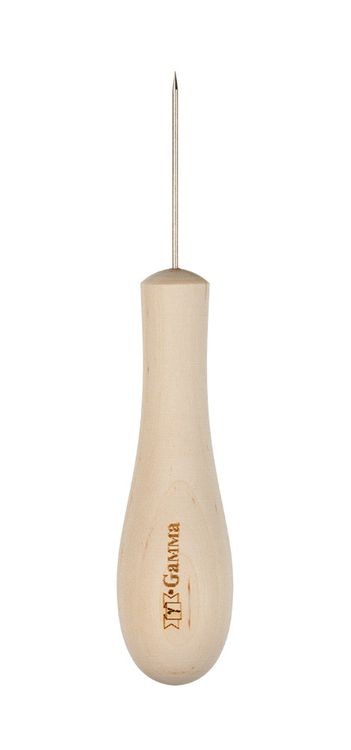 Шило проколочное (канцелярское), с березовой ручкой, диаметр 2 мм, Gamma — картинка 2