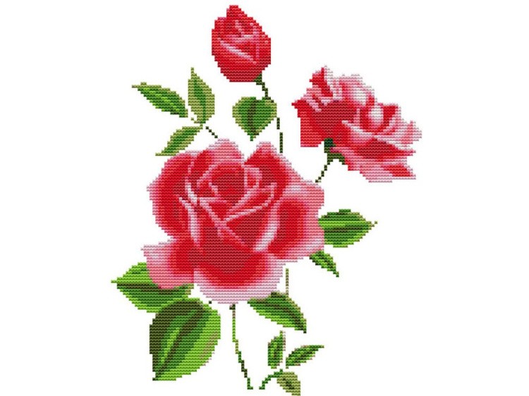 Набор для вышивания «Аккуратные розы»