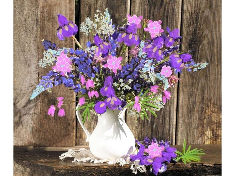 Набор для вышивания «Полевой букет» — картинка 2