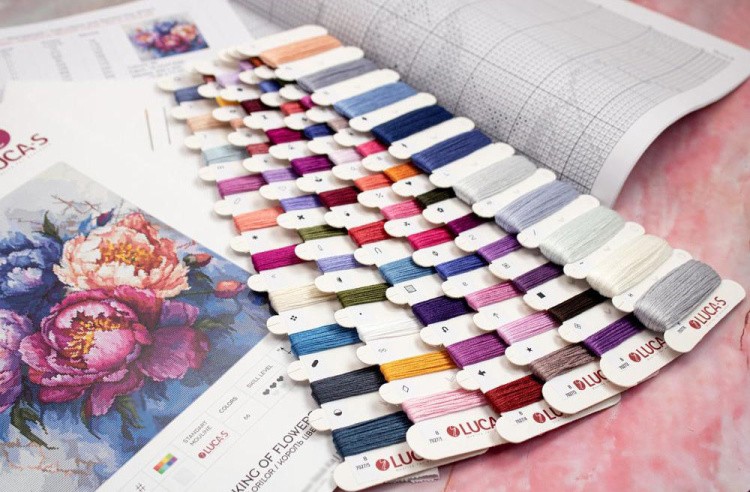 Набор для вышивания «Король цветов» — картинка 6