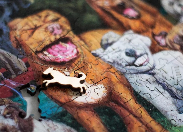 Деревянные пазлы DAVICI «Трапеза» — картинка 7