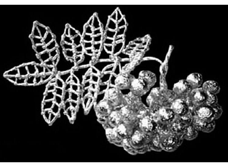 Плетение из фольги «Морозная рябина» — картинка 3