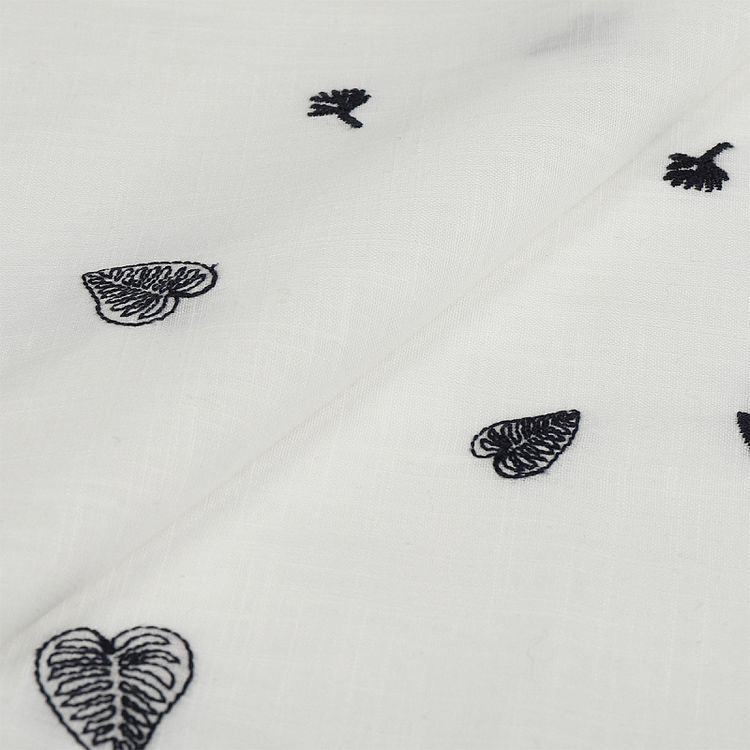 Ткань Шитье, 3 м x 150 см, 100 г/м², цвет: белый, принт, TBY — картинка 4