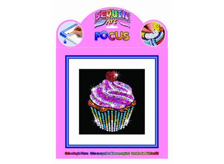 Мозаика из пайеток «Пирожное» — картинка 2