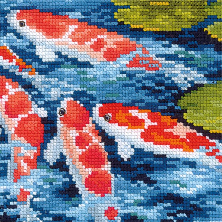 Набор для вышивания «Карпы кои» — картинка 3