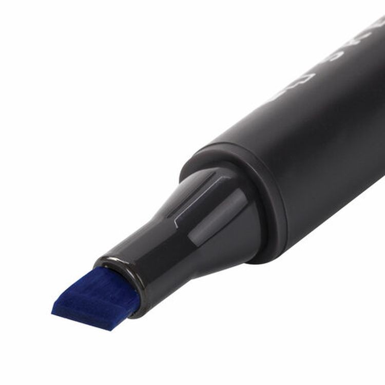 Маркер для скетчинга двусторонний 1 мм - 6 мм BRAUBERG ART CLASSIC, цвет: ярко-голубой — картинка 3