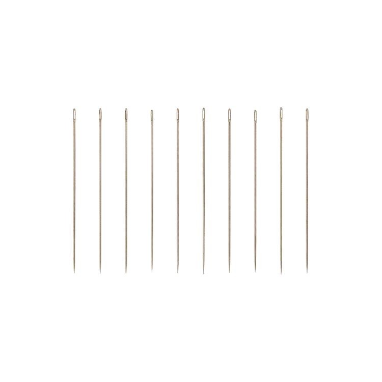 Иглы для шитья ручные №1 вышивальные 10 шт., Gamma — картинка 2