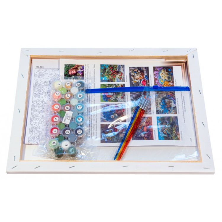 Картина по номерам «Земляника» — картинка 3