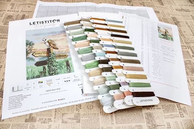 Набор для вышивания «Barn Owl» — картинка 5