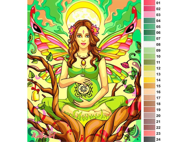 Картина по номерам «В ожидании чуда» — картинка 2