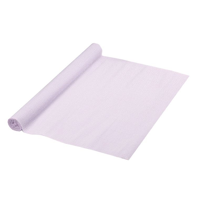 Бумага гофрированная (креповая), 110 г/м2, сиреневая, 50х250 см, ОСТРОВ СОКРОВИЩ — картинка 2