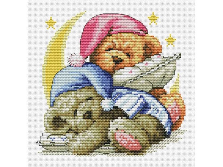Набор для вышивания «Два медвежонка»