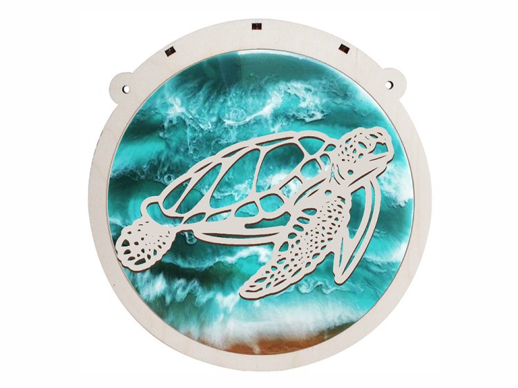 Набор для создания сумочки эпоксидной смолой Лаганас, Чип-Арт — картинка 2