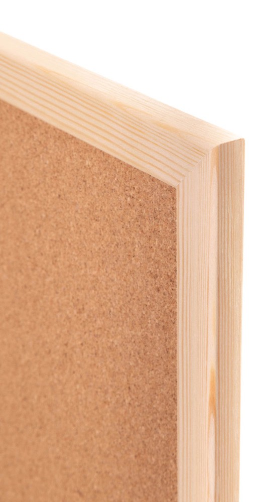 Доска пробковая в деревянной раме 30х45 см (в полиэтиленовой пленке) — картинка 3