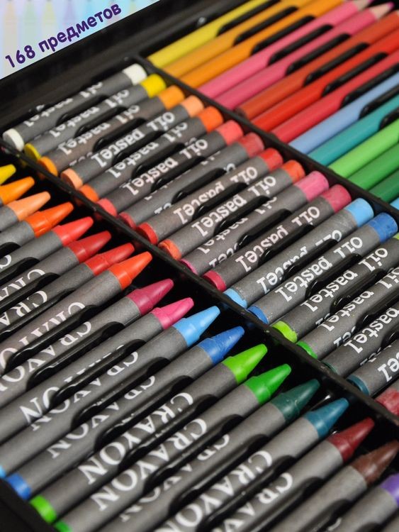 Чемодан для творчества, 168 предметов — картинка 3