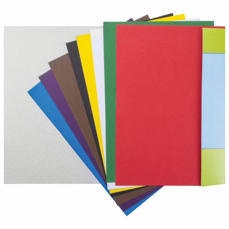 Картон цветной «Юнландик на море» А4 немелованный (матовый), 8 л., 8 цв., в папке, Юнландия — картинка 3