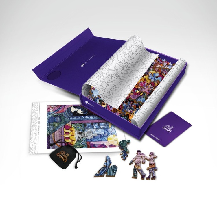 Деревянные пазлы DAVICI «Ахматова. Возвращение» — картинка 10