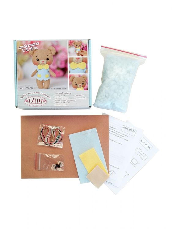 Набор для шитья «Медвежонок Тиша» — картинка 3