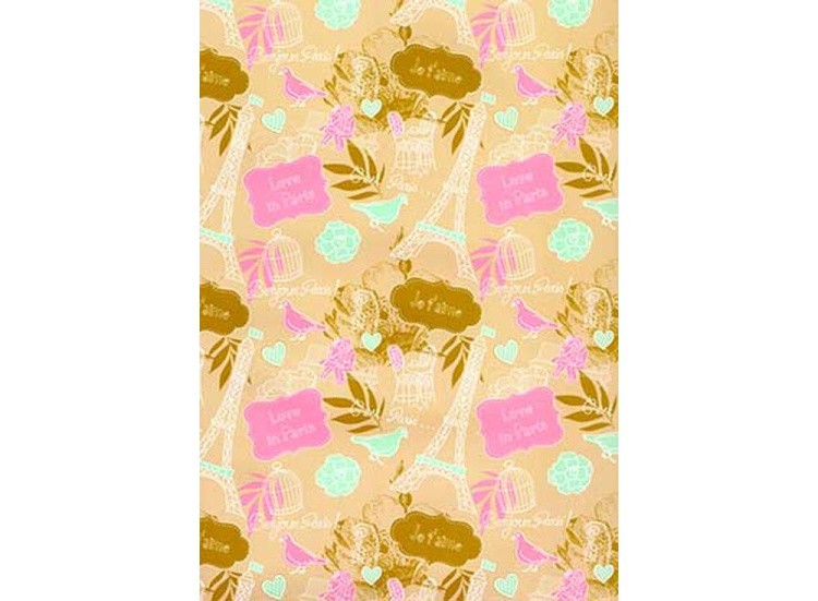 Набор упаковочной бумаги «Французские мечты» — картинка 7