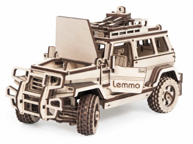 Конструктор из дерева «Внедорожник Булат», Lemmo — картинка 4