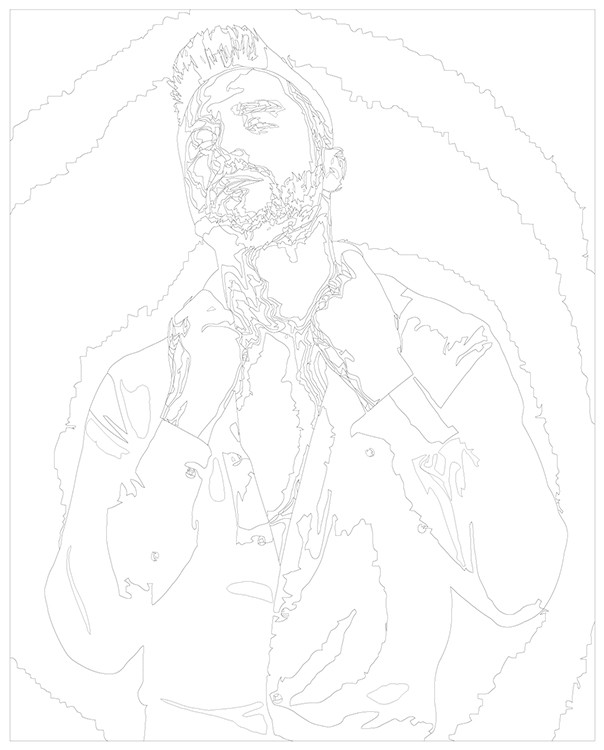 Картина по номерам «Российский музыкант Сергей Лазарев 17» — картинка 3