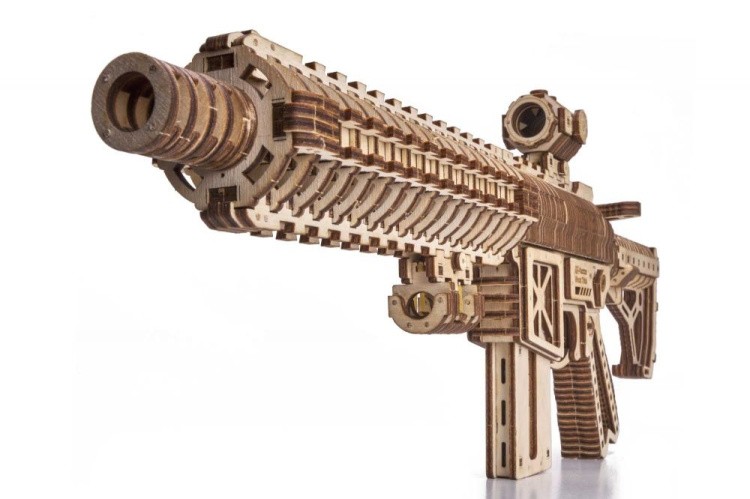 Конструктор из дерева «Штурмовая винтовка AR-T», Wood Trick — картинка 2