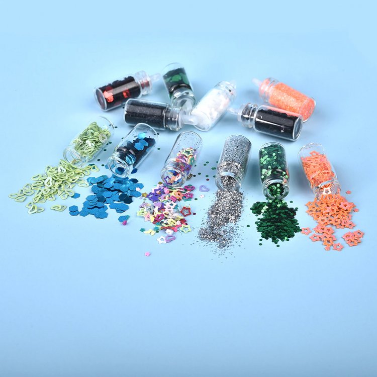 Набор глиттеров, 24 цвета — картинка 3