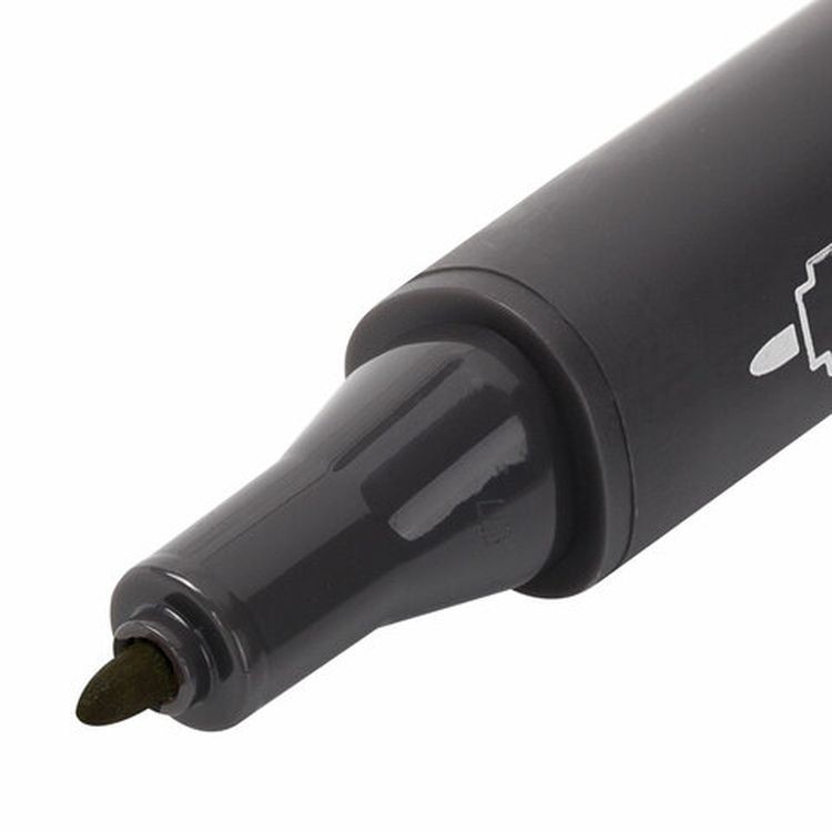 Маркер для скетчинга двусторонний 1 мм - 6 мм BRAUBERG ART CLASSIC, цвет: сиена светлая — картинка 4