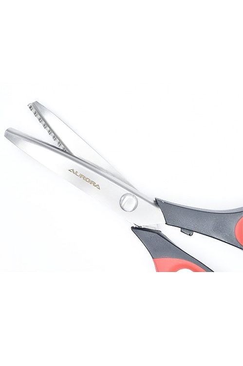 Ножницы «Волна», 23 см, шаг зубчика 5 мм, Aurora — картинка 3