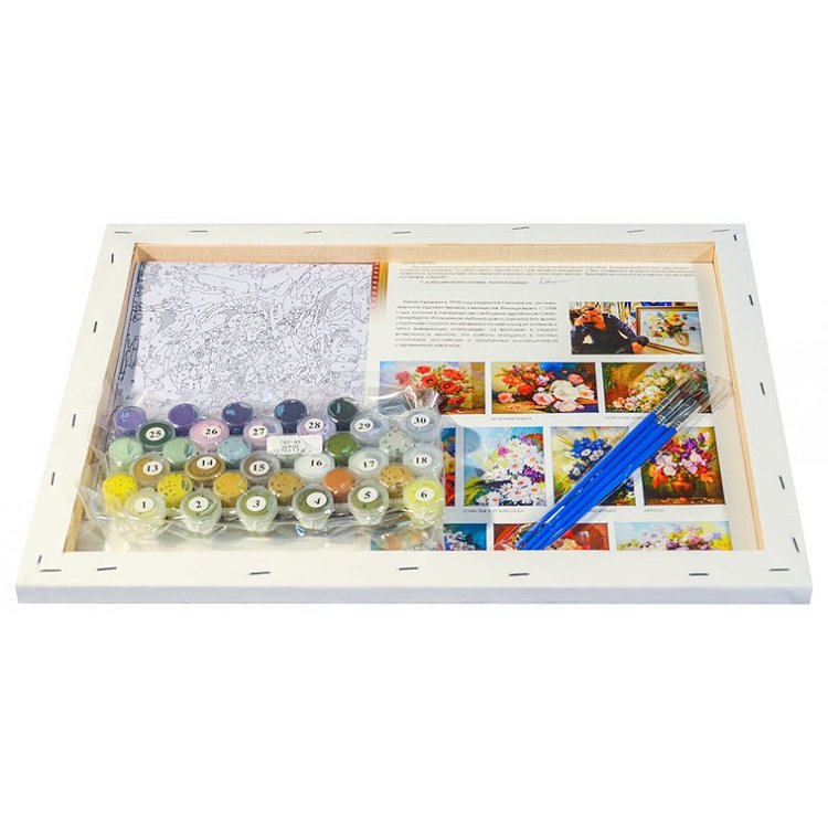 Картина по номерам «Подсолнух» — картинка 3