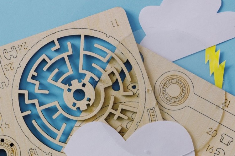 Конструктор из дерева «Клубок Ариадны», UNIWOOD — картинка 3