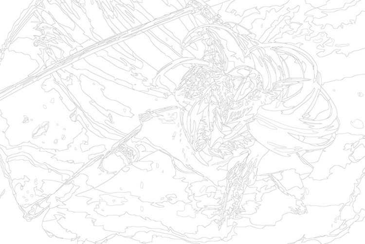 Картина по номерам «Elden Ring Элден Ринг: Маления 2» — картинка 3