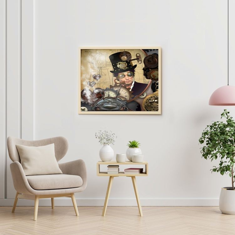 Картина по номерам «В стиле стимпанк» — картинка 4