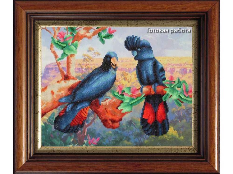 Алмазная вышивка «Над каньоном» — картинка 2