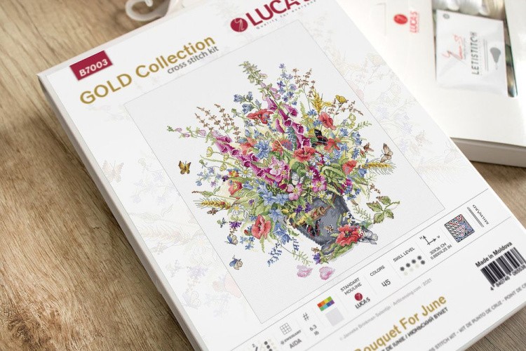 Набор для вышивания «Июньский букет» — картинка 2