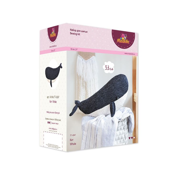Набор для шитья «Кит» — картинка 3