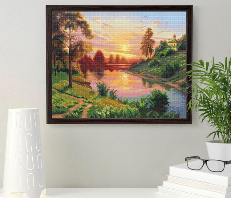 Алмазная вышивка «Тишина» — картинка 4