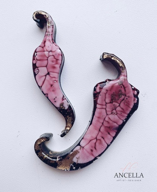 Молд №439 Чили перчик (6,8 см), 1 шт., Art Blong — картинка 3