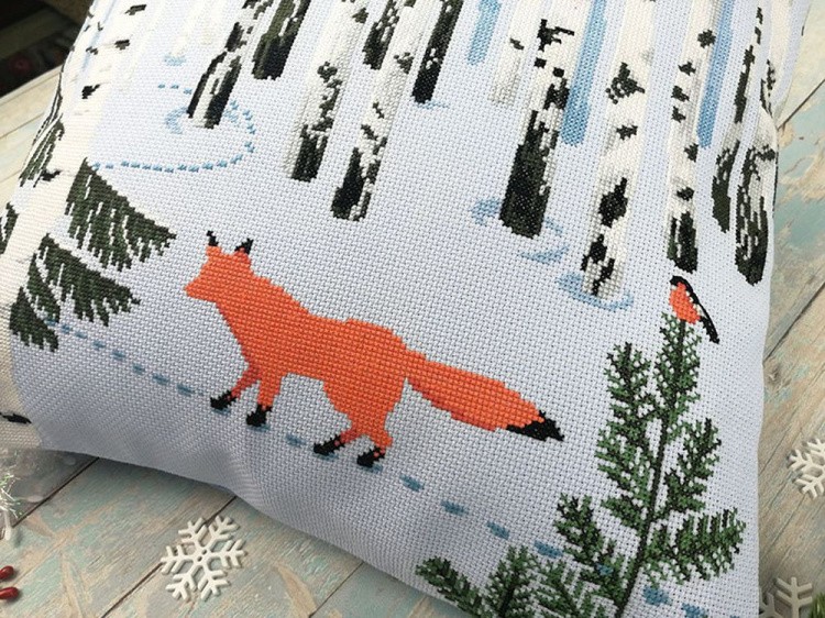 Набор для вышивания «Наволочка. Лесная» — картинка 4